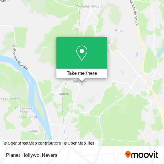 Planet Hollywo map