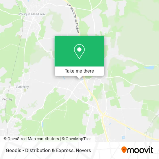Geodis - Distribution & Express map