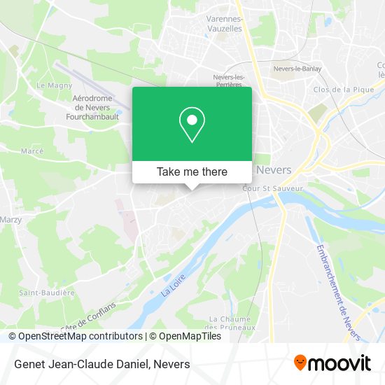 Genet Jean-Claude Daniel map
