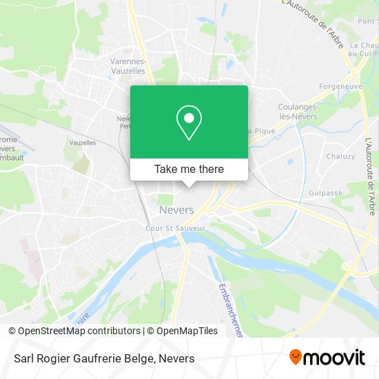 Sarl Rogier Gaufrerie Belge map