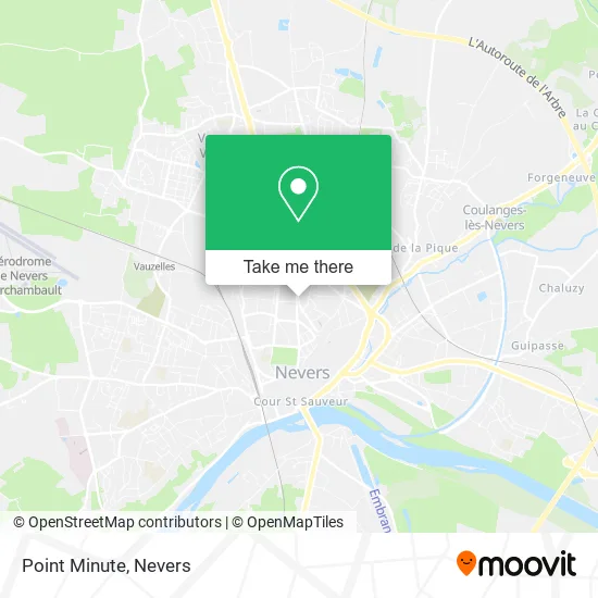 Point Minute map