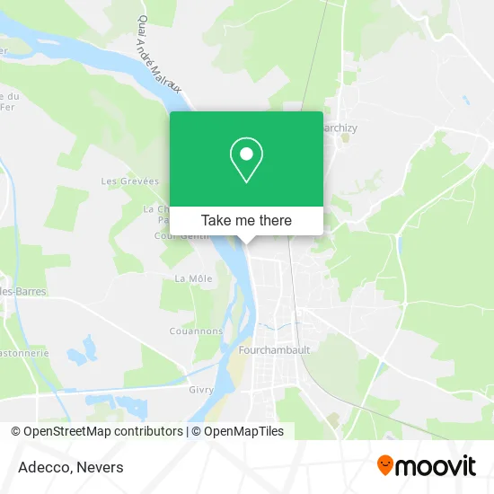 Adecco map