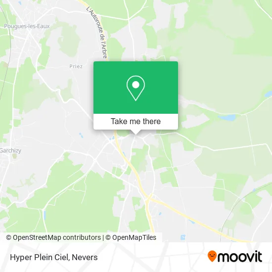 Hyper Plein Ciel map