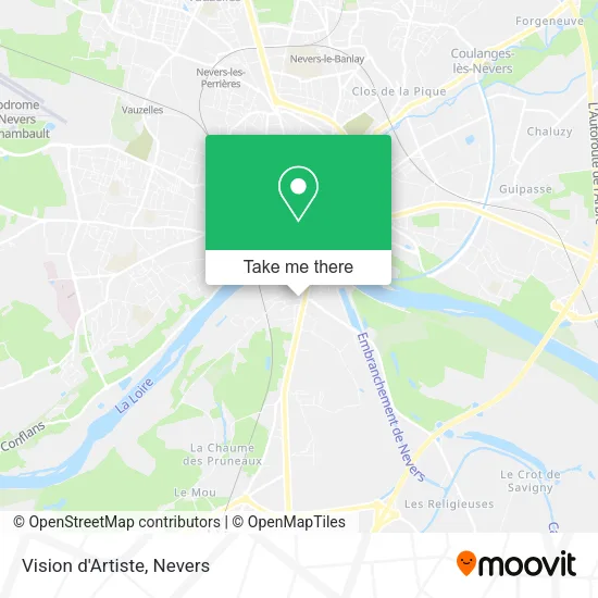 Vision d'Artiste map