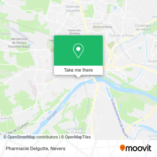 Pharmacie Delgutte map