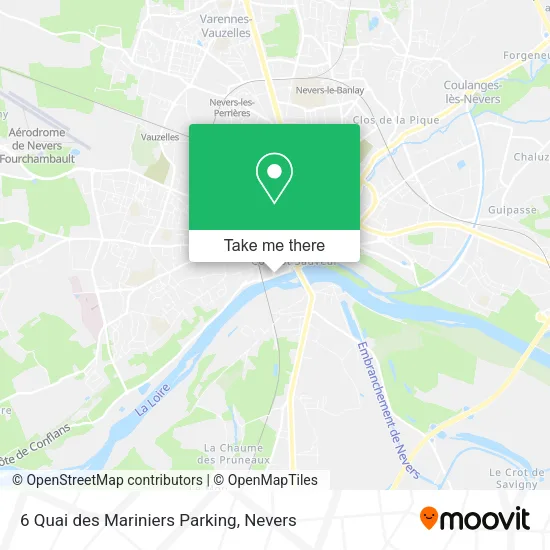 6 Quai des Mariniers Parking map