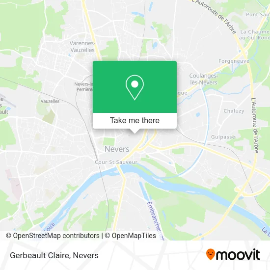 Gerbeault Claire map