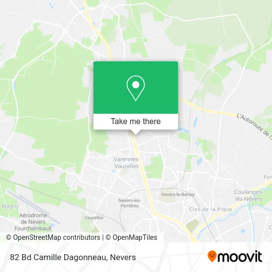 82 Bd Camille Dagonneau map