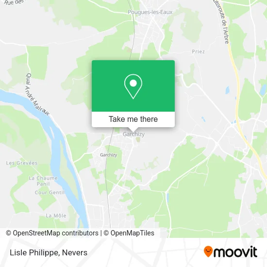 Lisle Philippe map