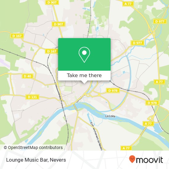 Lounge Music Bar map