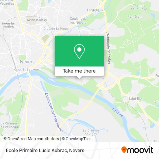 École Primaire Lucie Aubrac map