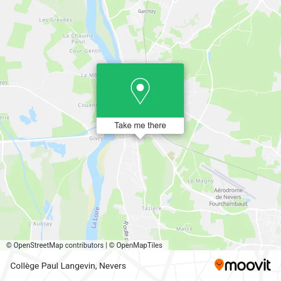 Collège Paul Langevin map