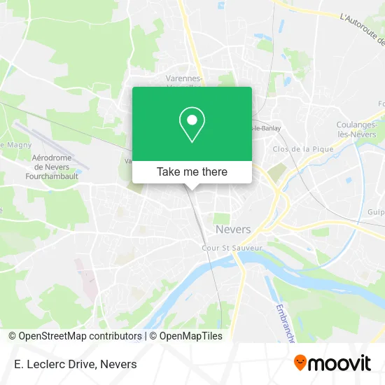 E. Leclerc Drive map