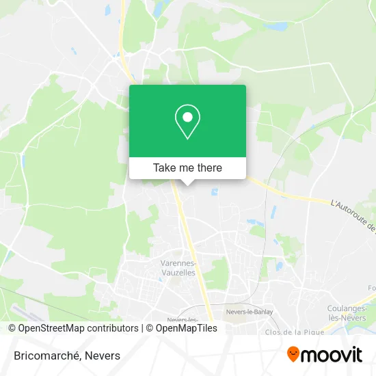 Bricomarché map