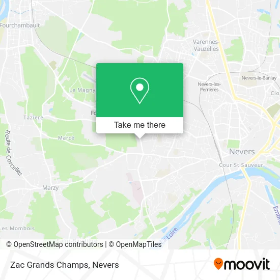 Zac Grands Champs map