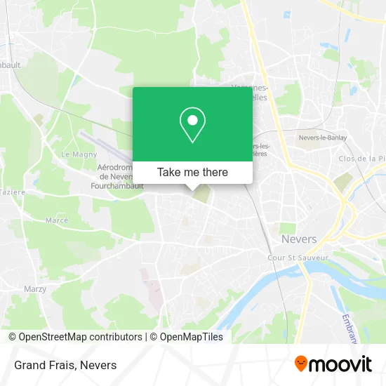 Grand Frais map