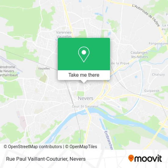 Rue Paul Vaillant-Couturier map