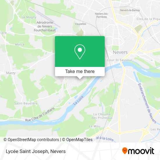 Lycée Saint Joseph map