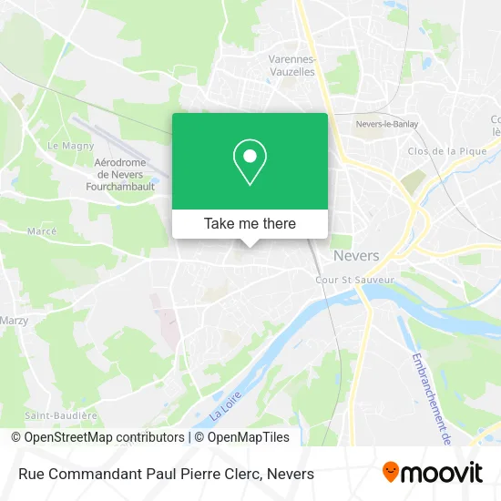 Rue Commandant Paul Pierre Clerc map