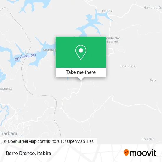 Barro Branco map