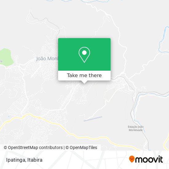 Ipatinga map