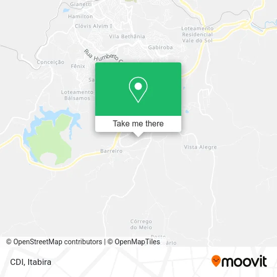 CDI map