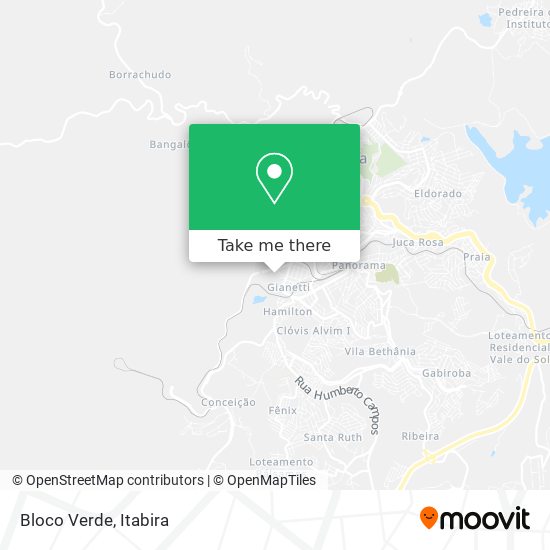 Mapa Bloco Verde