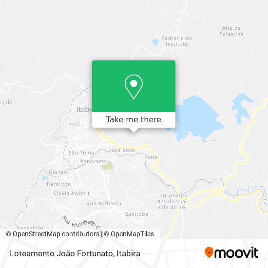 Loteamento João Fortunato map