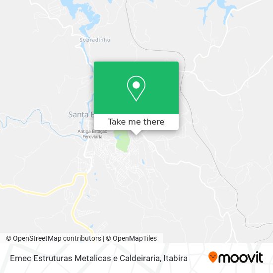 Emec Estruturas Metalicas e Caldeiraria map