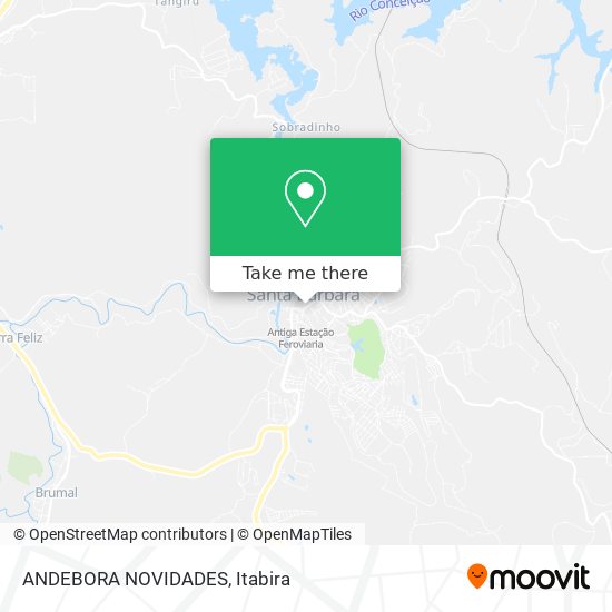 ANDEBORA NOVIDADES map