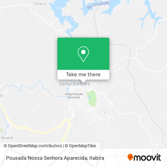 Pousada Nossa Senhora Aparecida map