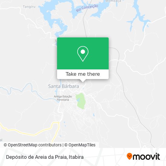 Depósito de Areia da Praia map