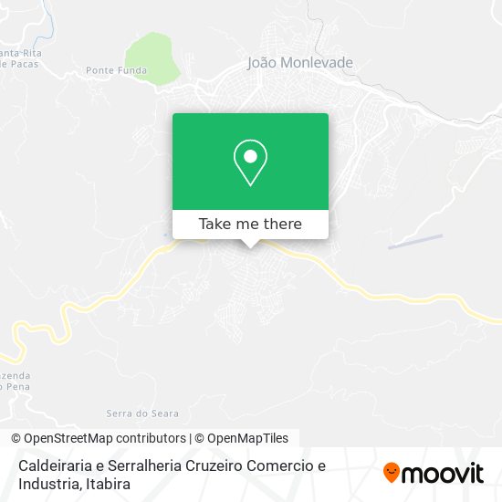 Caldeiraria e Serralheria Cruzeiro Comercio e Industria map