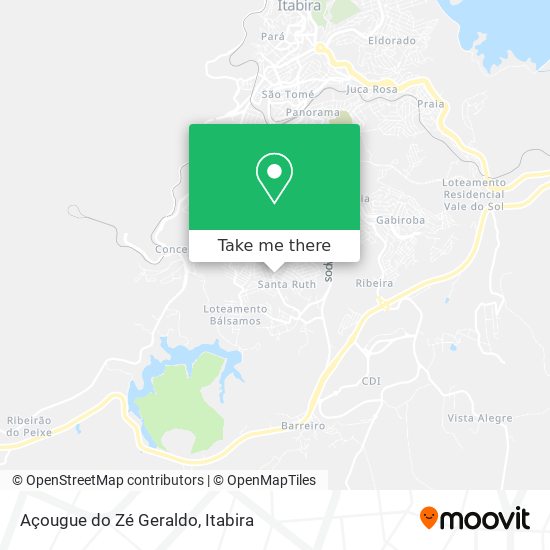 Açougue do Zé Geraldo map