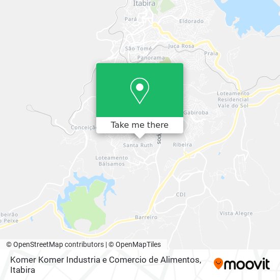 Komer Komer Industria e Comercio de Alimentos map