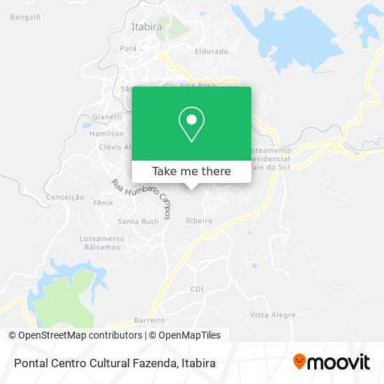 Pontal Centro Cultural Fazenda map