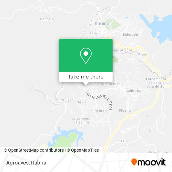 Agroaves map