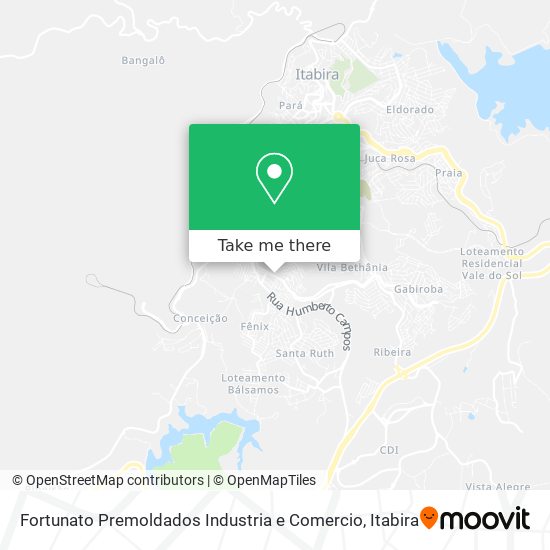 Fortunato Premoldados Industria e Comercio map