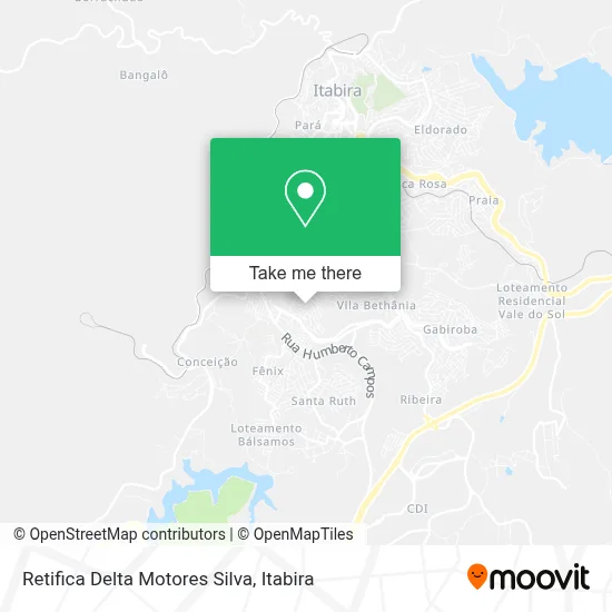 Retifica Delta Motores Silva map