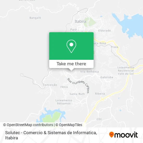 Solutec - Comercio & Sistemas de Informatica map