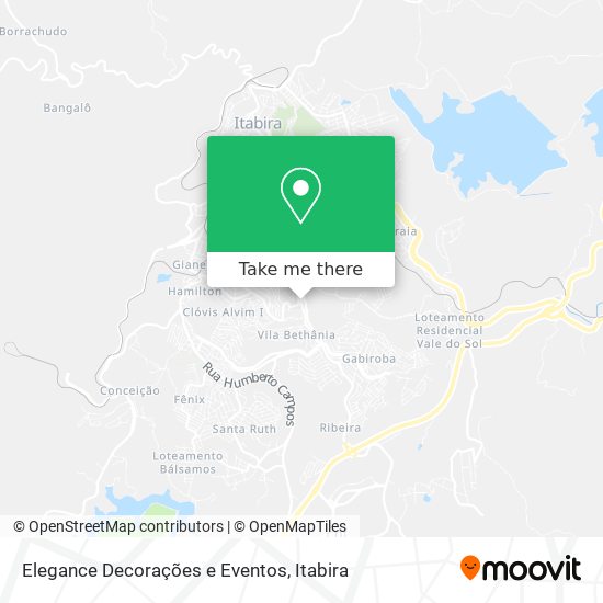 Elegance Decorações e Eventos map