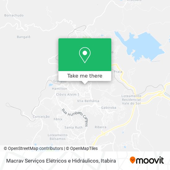 Macrav Serviços Elétricos e Hidráulicos map