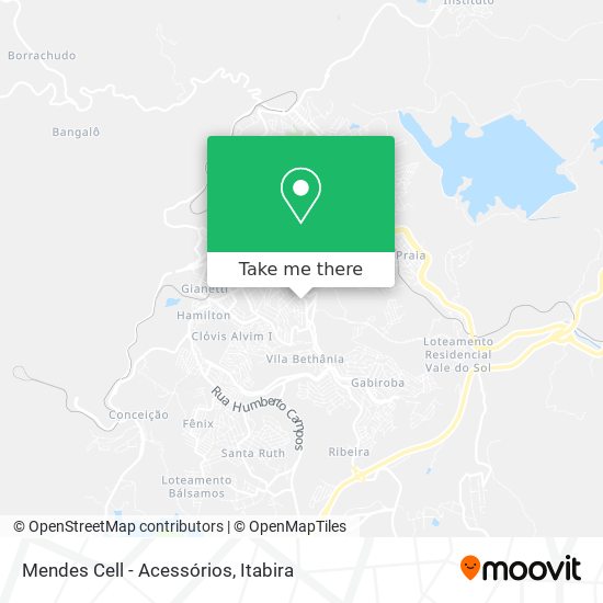 Mendes Cell - Acessórios map