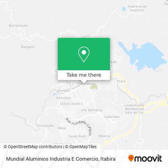 Mundial Aluminios Industria E Comercio map