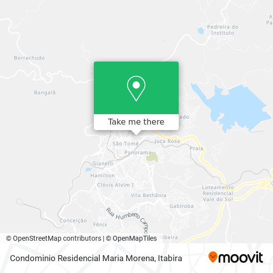 Condominio Residencial Maria Morena map