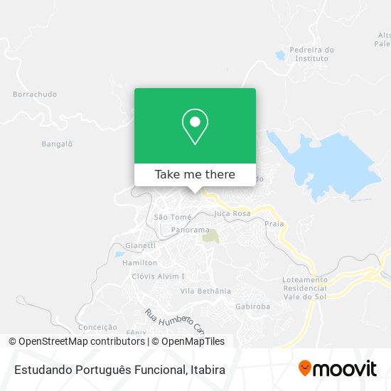 Estudando Português Funcional map