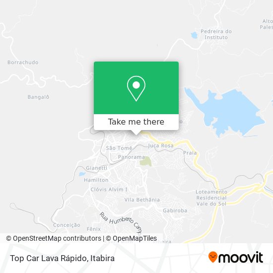 Top Car Lava Rápido map