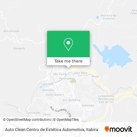 Auto Clean Centro de Estética Automotiva map