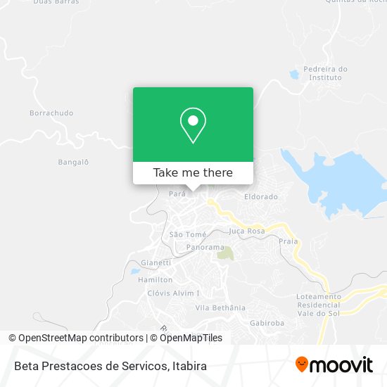 Mapa Beta Prestacoes de Servicos