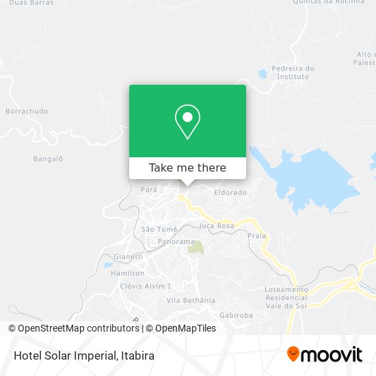 Hotel Solar Imperial map